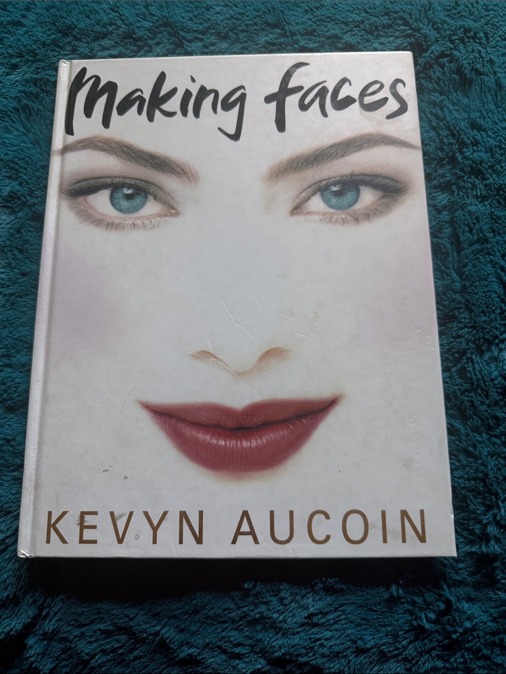 ✨ Vintage Kevyn Aucoin "Making Faces" Hardcover Book